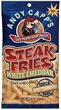 Andy Capp Steak Fries, White Cheddar, 1.75-Ounce Bags (Pack of 48)