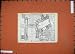 1922 Map France Paris Plan Palais Fontainebleau Etage