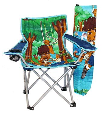 Kitchen: Kids Go Diego Go Folding Chair