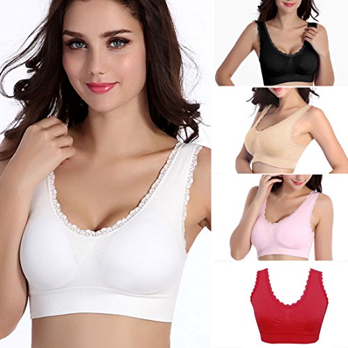 Jewelry_Awesome Workout Comfort Push Up Sexy Support Padded Yoga Sports Bra