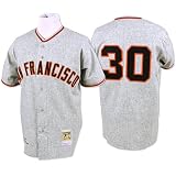 San Francisco Giants Authentic 1962 Orlando Cepeda Road Jersey by Mitchell & Ness