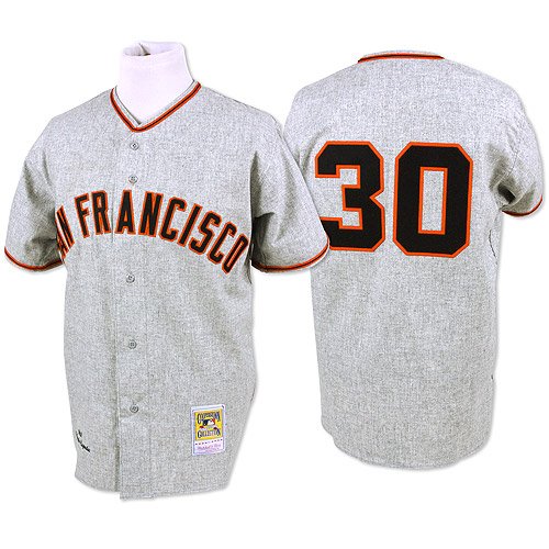 San Francisco Giants Authentic 1962 Orlando Cepeda Road Jersey by Mitchell & Ness