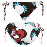 Roxy Junior's Sunshine Tropic 70's Lowrider Tie Side Bikini