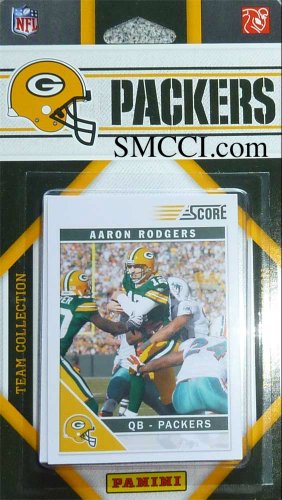 2011 Score Green Bay Packers Factory Sealed 15 Card Team Set. Players Include Jermichael Finley, James Starks, Greg Jennings, Donald Driver, Clay Matthews, Charles Woodson, Aaron Rodgers, a J Hawk, Tramon Williams, Ryan Grant, Nick Collins, Alex Green, D J Williams, Davon House and Randall Cobb.