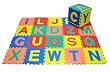 eWonderWorld Alphabet Letters Interlocking Foam Mats (A-Z)- Each Tile: 12" x 12" x ~5/8" Extra Thick