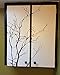 Stickerbrand© Nature Vinyl Wall Art Bare Tree Branch Wall Decal Sticker - Black, 60
