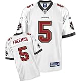 Reebok Tampa Bay Buccaneers Josh Freeman Replica White Jersey Medium