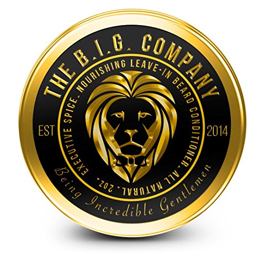 B.i.g leave-in beard conditioner with guide
