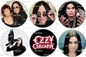 Set of 6 OZZY OSBOURNE Pinback Buttons 1.25" Pins Black Sabbath Heavy Metal
