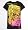 Fox Womens Altered V-neck Tee - Black X Lrg Image #2