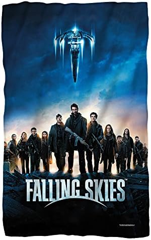 Falling Skies Poster Fleece Blanket White One Size