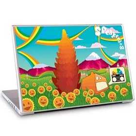 13" PC Laptop & MacBook Skin Speakerdog Says Get Out & Play by Ben The Illustrator GelaSkin Adh