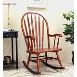 Carolina Cottage 1180-CHY Windsor Rocking Chair in Cherry