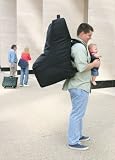 JL Childress Ultimate Car Seat Travel Bag, Black