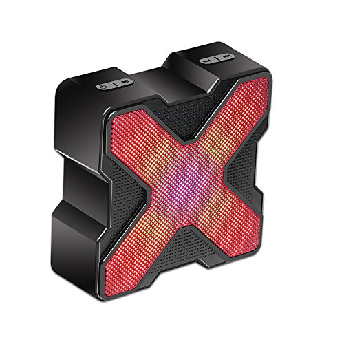 Kmashi portable wireless bluetooth speakers with bass p…