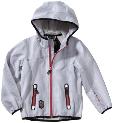 Killtec Kinder Soft Shell Jacke mit Kapuze Juliana Allover, weiss allover, 140, 20410-03C Preisvergleich
