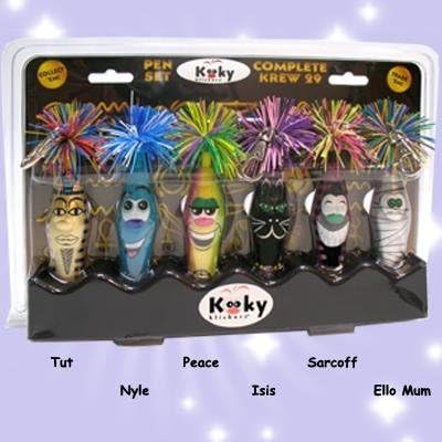 Courage International Kooky Klickers Krew 29 Pen Set