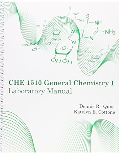 CHE 1510-General Chemistry I Laboratory Manual