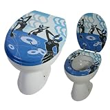 WC-Sitz MDF Dance Disco Toilettensitz