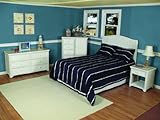 Cottage Wicker Bedroom Collection Set of 4