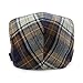 LOCOMO Checker Check Plaid Tartan Newsboy Flat Cap FFH268s06
