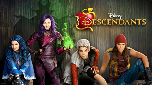 Whimsical Practicality Disney's Descendants Edible Icing Cake Topper Sheet Image