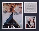 Titanic Picture Plaque Framed