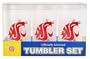 Washington State Cougars 3 Pc Tumbler Set
