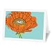 Fabulous Stationery Poppy - 12 Single Design Blank Notes (12WSDNP27)