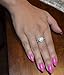 Sterling Silver Micro Pave Halo Green Opal Heart Ring