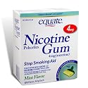 Equate - Nicotine Gum Polacrilex - Stop Smoking Aid, Mint Flavor 4 mg, 170 Pieces