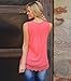 Akery Women Summer Vest Top Lace Sleeveless Blouse Shirt Casual Tank Tops