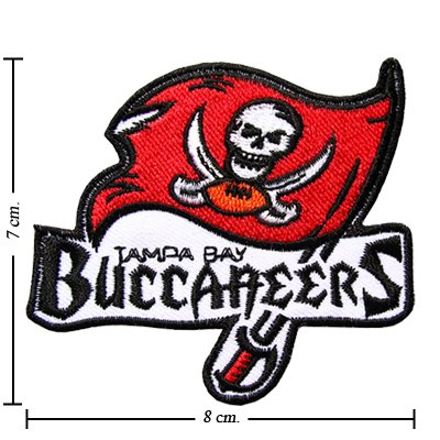 Tampa Bay Buccaneers Logo I Embroidered Iron On Patches Tampa Bay Buccaneers Logo I Embroidered Iron On Patches picture