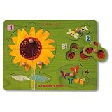 Crocodile Creek Garden 123 Wooden Puzzle