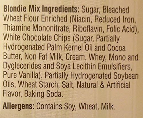 Plentiful Pantry White Chocolate Chip Blondie Brownie Mix (Pack of 2)