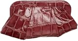 Lauren Merkin Tatum Croc-Embossed Clutch