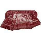 Lauren Merkin Tatum Croc-Embossed Clutch