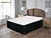 Utopia Bedding Premium Microfiber Bed Skirt (Queen, Black)