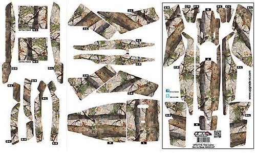 Upgrade 350 QX AP Hyper Skin: Tree Camouflage