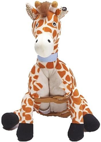 Ch&amp;Ch Stuffed dolls Zoobies Plush Mid Giraffe 40*20*18cm with blanket 135*87cm