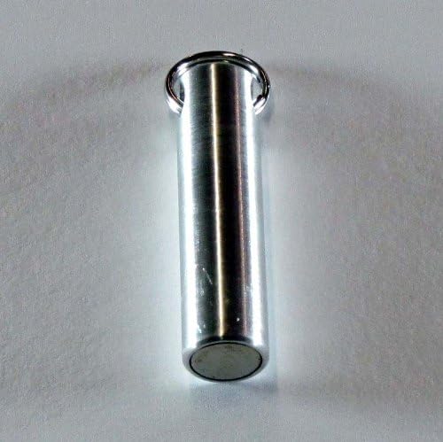 N52 6.5 Lb Pull Strength Neodymium Key Chain Pocket Rare Earth Magnet Aluminum