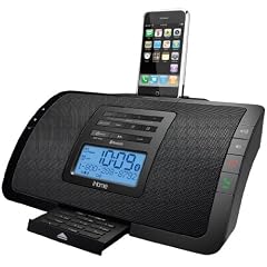 SDI iHome iP47 iPod/iPhone Soundsystem (Radio, Uhr, Bluetooth, Freisprechfunktion) schwarz
