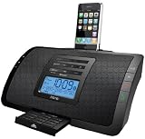 SDI iHome iP47 iPod/iPhone Soundsystem (Radio, Uhr, Bluetooth, Freisprechfunktion) schwarz