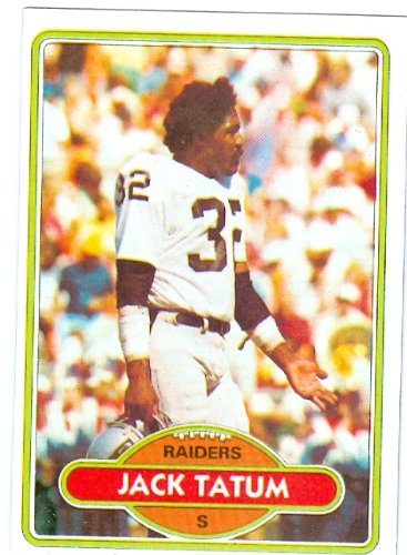 Jack Tatum football card 1980 Topps #429 (Oakland Raiders)