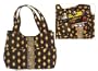 Maggi B French Country Ebony Folklore Day Bucket Bag Purse - Fall 2007 #MB02828
