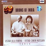 Drums of India-Ustad Alla Rakha and Ustad Zakir Hussain Tabla (Cd/Indian Clasiccal Music/Classical Instrumental/Tabla)