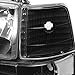 Ford F-150 Bronco Replacement Headlight Lamp Assembly (Black Housing) - 5 Gen