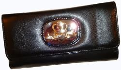 Women's Kathy Van Zeeland Wallet Apollo Clutch Black