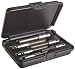 Walton 18002 6 Piece 4 Flute Tap Extractor Set With Square Shank Walton 18002 6 Piece 4 Flute Tap Extractor Set With Square Shank