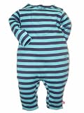 Wide Stripe Coverall by Zutano
